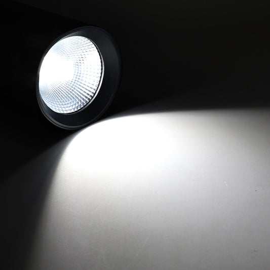 9W Three-Colour Wall Washer Light / Black / 75x130mm