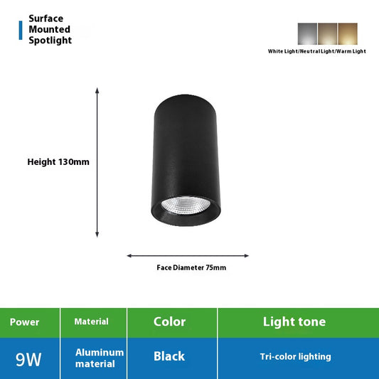 9W Three-Colour Wall Washer Light