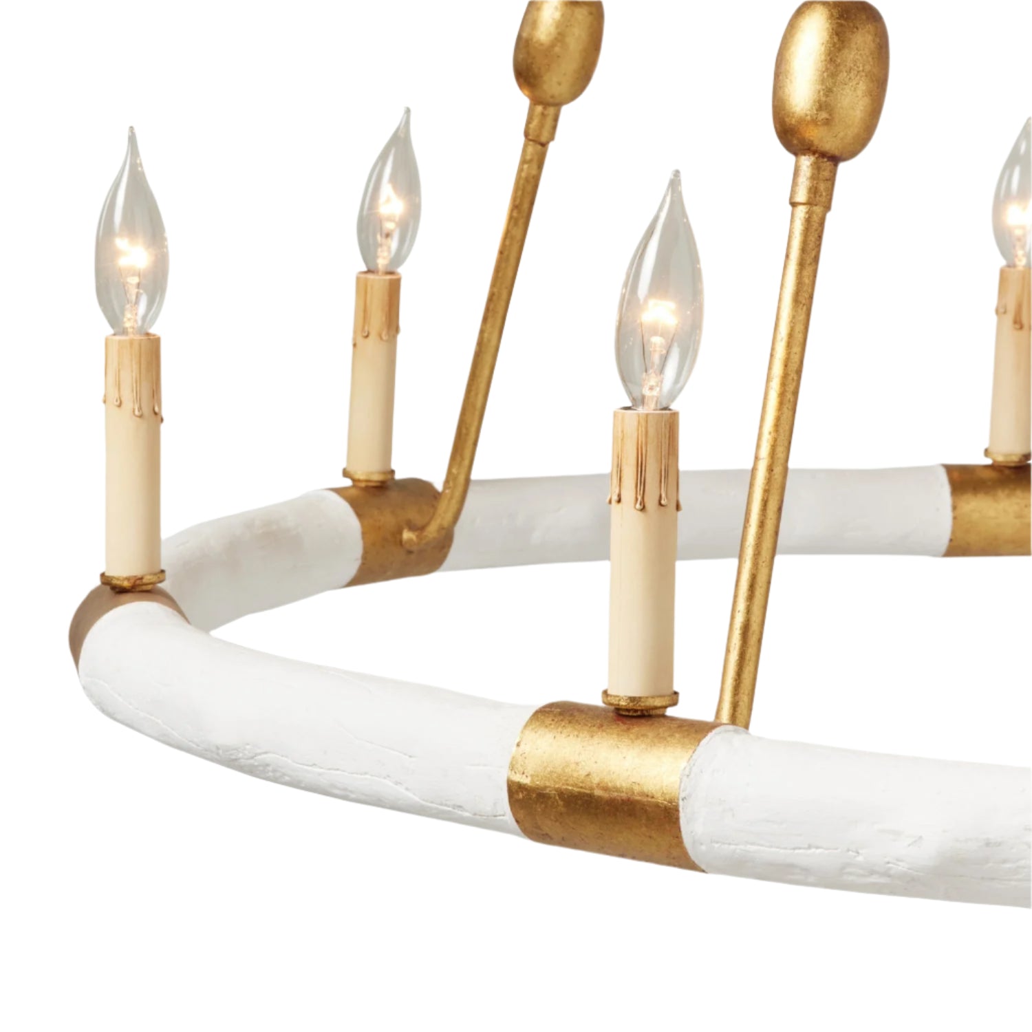 Adjustable Two-Tier Statement Chandelier