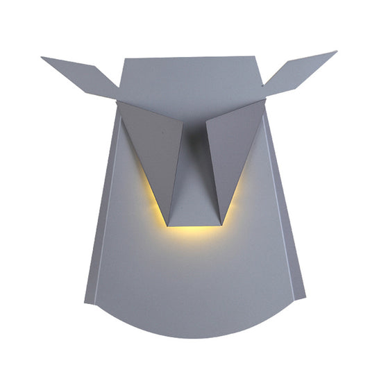 Decorative Antler Bedside Wall Light / 6W / White