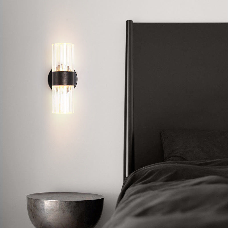 LED Tube Up-and-Down Wall Light / 110V Voltage / Gold