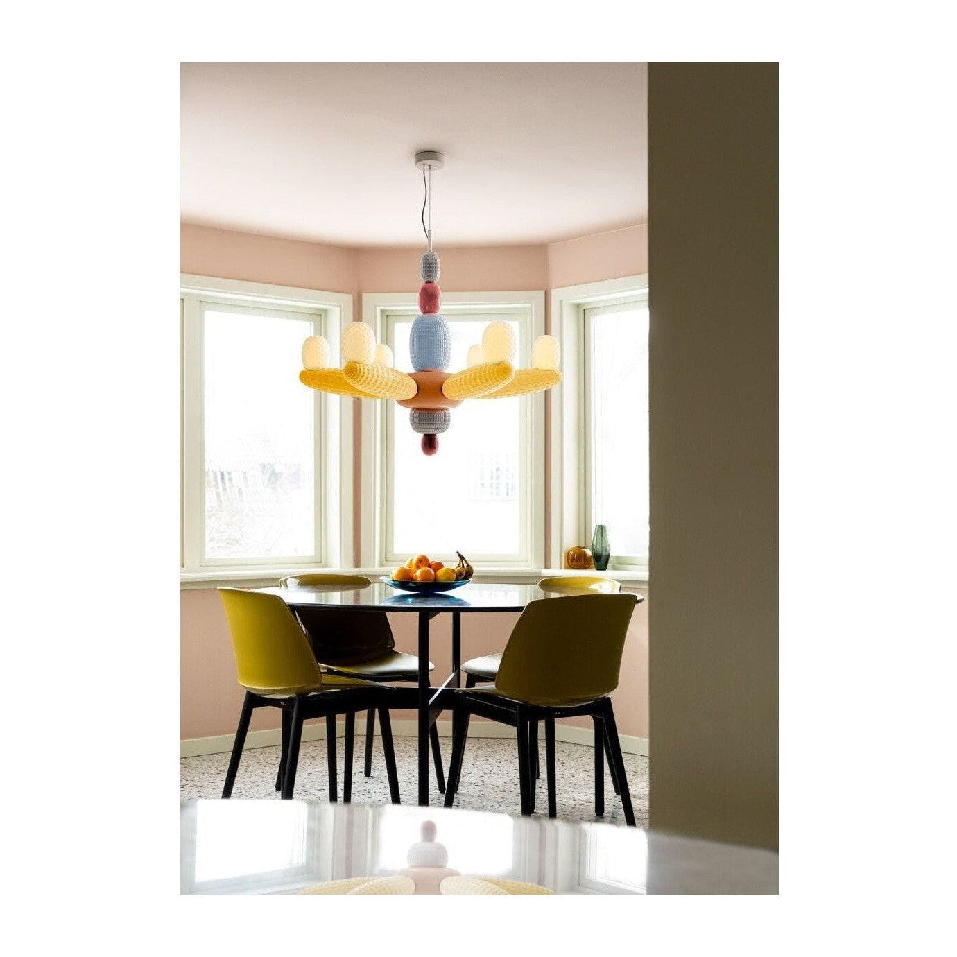 Translucent Porcelain Balloon Chandelier